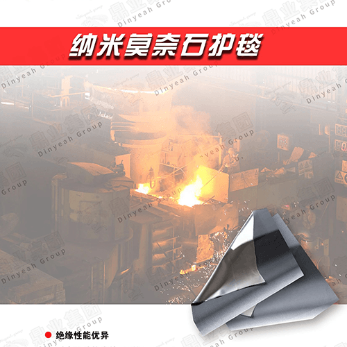 納米莫奈石護(hù)毯——1400°C高溫?zé)o畏！冶金噴濺克星，定制防護(hù)新標(biāo)桿